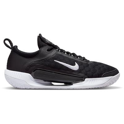 Nike Mens Zoom Court NXT HC Tennis Shoes - Black/White - main image