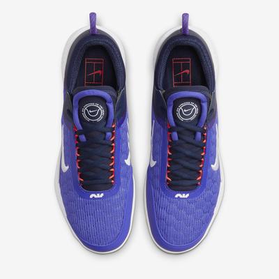 Nike Mens Zoom Court NXT HC Tennis Shoes - Lapis/Obsidian