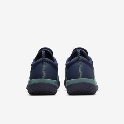Nike Mens Zoom Court NXT HC Tennis Shoes -  Obsidian/Mineral Slate/Mint Foam - main image