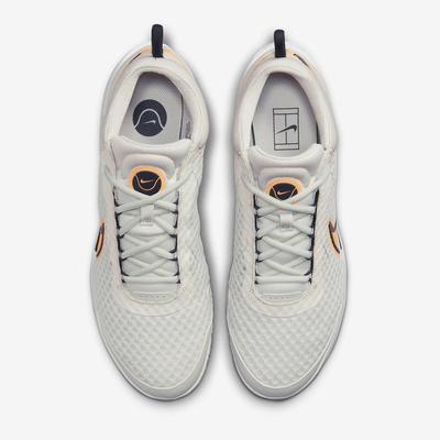 Nike Mens Zoom Pro HC Tennis Shoes - Light Bone/Peach Cream