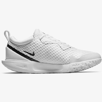 Nike Mens Zoom Pro HC Tennis Shoes - White/Black
