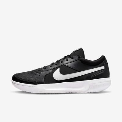 Nike Mens Zoom Lite 3 Tennis Shoes - Black/White