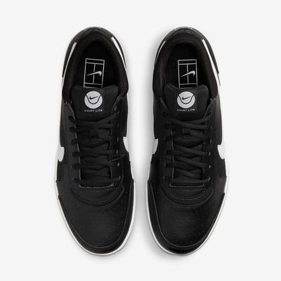 Nike Mens Zoom Lite 3 Tennis Shoes - Black/White