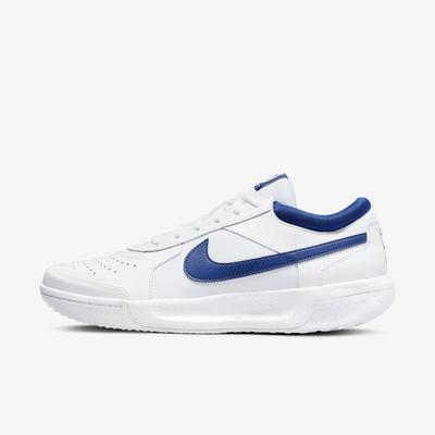 Nike Mens Zoom Lite 3 Tennis Shoes - White/Blue - main image