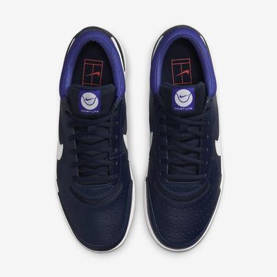Nike Mens Zoom Lite 3 Tennis Shoes - Obsidian - main image