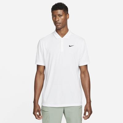 Nike Mens Dri-FIT Tennis Polo - White - main image