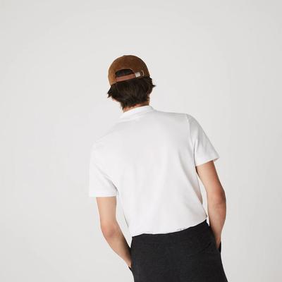 Lacoste Mens Cotton Tennis Polo - White - main image