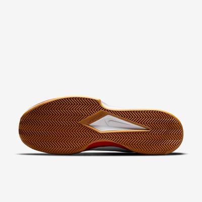 Nike Mens Vapor Lite Clay Tennis Shoes - White/University Red