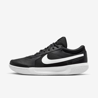 Nike Mens Zoom Lite 3 Clay Tennis Shoes - Black/White - main image