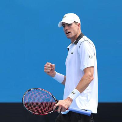 Lacoste Sport Mens Short Sleeve Polo - White/Black/Blue - main image