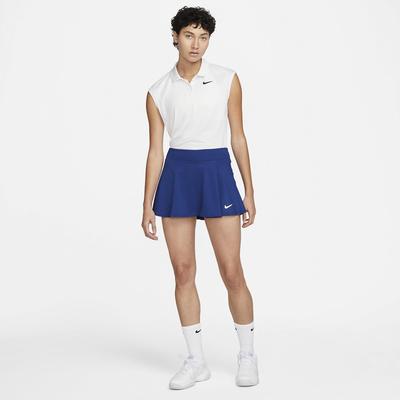 Nike Womens Dri-FIT Victory Tennis Skirt - Blue