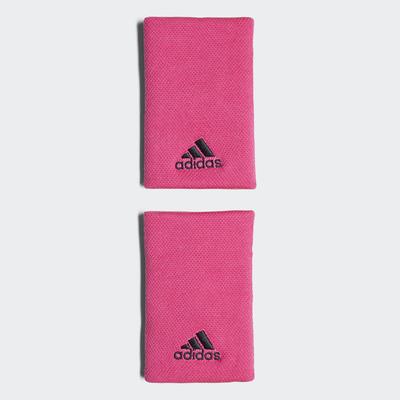 Adidas Tennis Large Wristbands - Pink