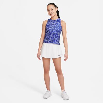 Nike Court Girls Victory Printed Tank - Concord/White - main image