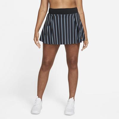 Nike Womens Club Stripe Tennis Skirt - Black - main image
