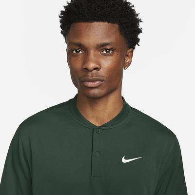 Nike Mens Dri-FIT Tennis Polo - Dark Green - main image