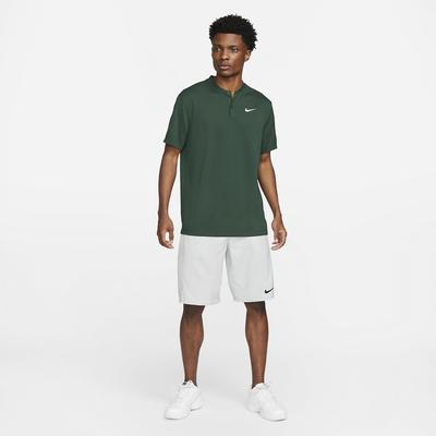 Nike Mens Dri-FIT Tennis Polo - Dark Green - main image