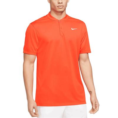 Nike Mens Dri-FIT Tennis Polo - Orange - main image