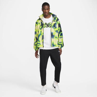 Nike Mens Naomi Osaka Jacket - Citron Tint/Black - Tennisnuts.com