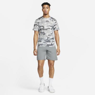Nike Mens Dri-FIT Camo Tee - Grey - main image