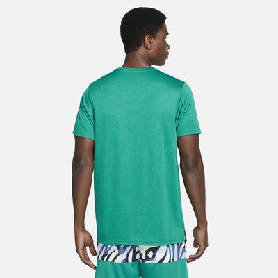 Nike Mens Dri-FIT Sport Clash Shirt - Malachite/Atomic Green - main image