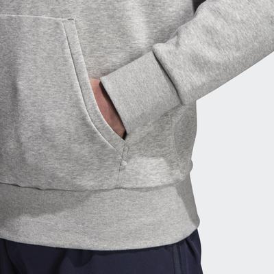 Adidas Mens Tennis Hoodie - Medium Grey Heather - main image