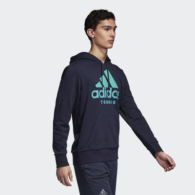 Adidas Mens Tennis Hoodie - Legend Ink - main image