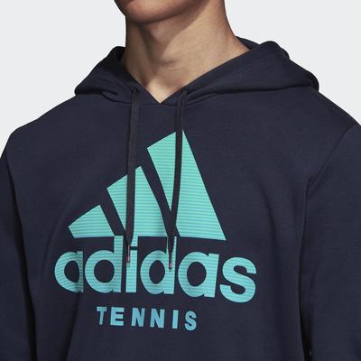 Adidas Mens Tennis Hoodie - Legend Ink