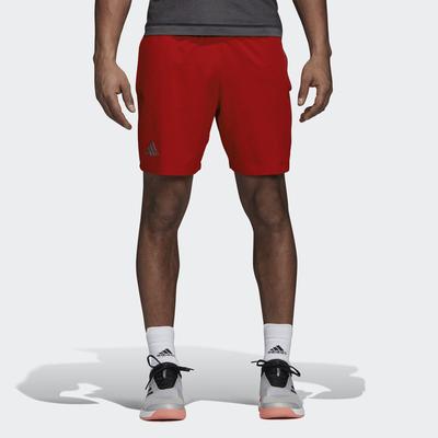 Adidas Mens Barricade Code Shorts - Scarlet - main image