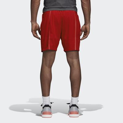 Adidas Mens Barricade Code Shorts - Scarlet - main image
