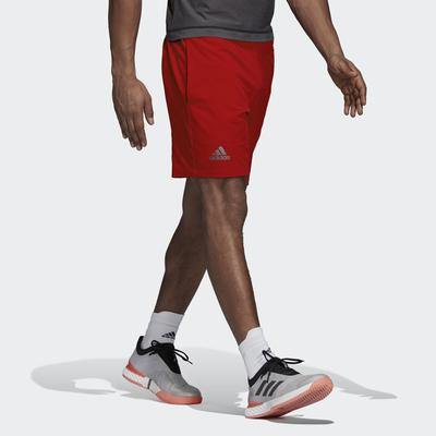 Adidas Mens Barricade Code Shorts - Scarlet - main image