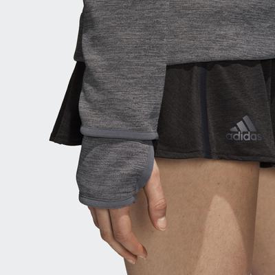 Adidas Womens Z.N.E. Hoodie - Dark Grey/Heather