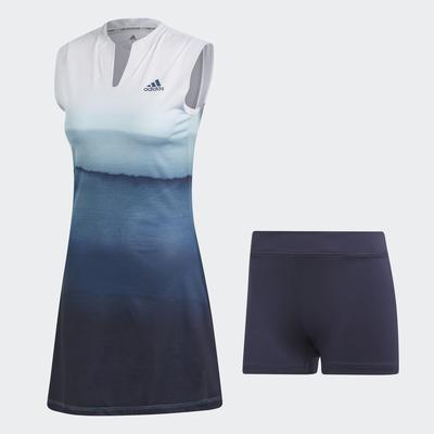Adidas Womens Parley Dress - Easy Blue/White - main image