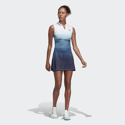 Adidas Womens Parley Dress - Easy Blue/White - main image