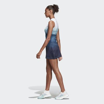 Adidas Womens Parley Dress - Easy Blue/White