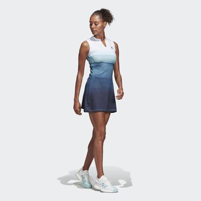 Adidas Womens Parley Dress - Easy Blue/White - main image