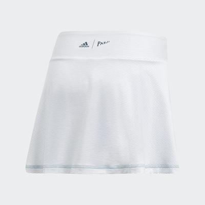 Adidas Womens Parley Skort - White/Easy Blue