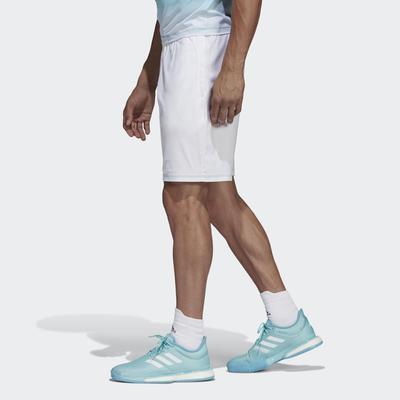 Adidas Mens Parley 9 Inch Shorts - White - main image