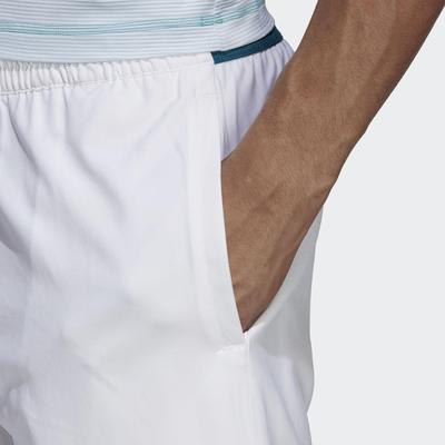Adidas Mens Parley 9 Inch Shorts - White