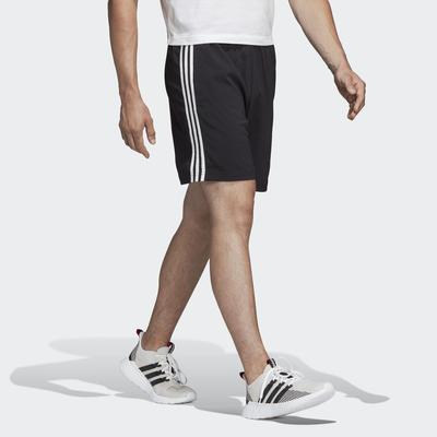 Adidas Mens Essentials 3 Stripes Chelsea 7 Inch Shorts Black