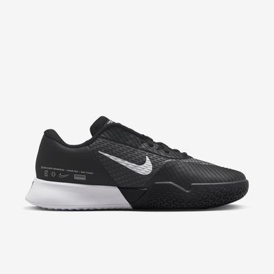 Nike Womens Court Air Zoom Vapor Tennis Shoes - Black - main image