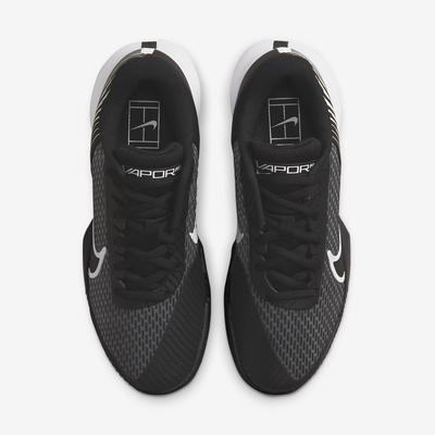 Nike Womens Court Air Zoom Vapor Tennis Shoes - Black - main image
