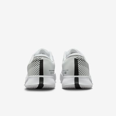 Nike Womens Court Air Zoom Vapor Tennis Shoes - White/Black