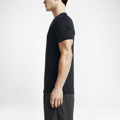 Nike Mens Dri-FIT Cool Tailwind Running Crew - Black - main image