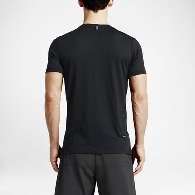 Nike Mens Dri-FIT Cool Tailwind Running Crew - Black - main image