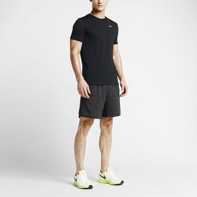 Nike Mens Dri-FIT Cool Tailwind Running Crew - Black - main image