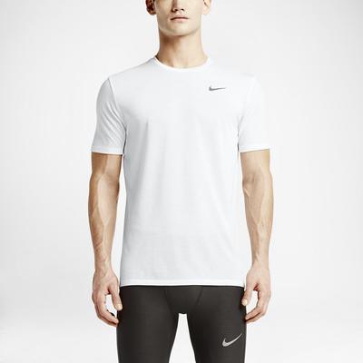 Nike Mens Dri-FIT Cool Tailwind Running Crew - White - main image
