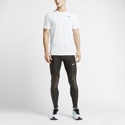 Nike Mens Dri-FIT Cool Tailwind Running Crew - White - main image