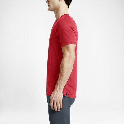 Nike Mens Dri-FIT Cool Tailwind Running Crew - Daring Red - main image