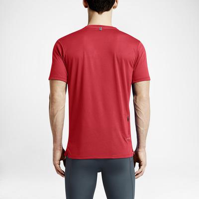 Nike Mens Dri-FIT Cool Tailwind Running Crew - Daring Red - main image