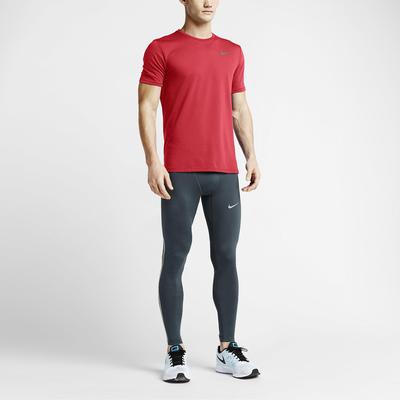 Nike Mens Dri-FIT Cool Tailwind Running Crew - Daring Red - main image